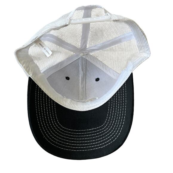 FORD Men's Mesh Hat Black White Embroidered Logo One Size Fits Most OSFA - Picture 6 of 13